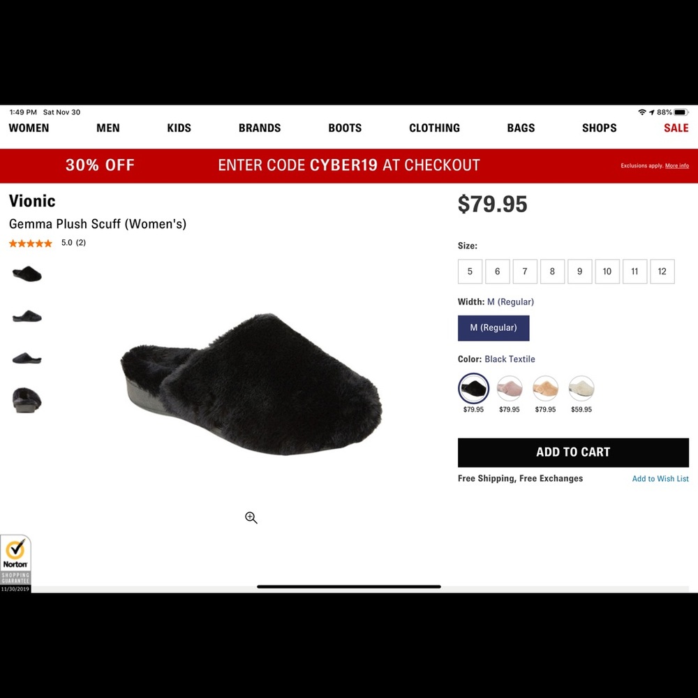 Vionic Slippers